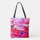 Festival roze tote bag (Achterkant)