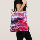 Festival roze tote bag (Dichtbij)