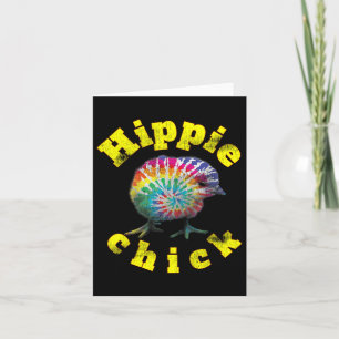 Festival Sfeer Hippy Meisje Tie Dye Meisje  Kaart