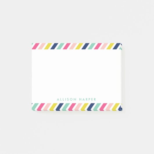 Festival Stripes Post-it® Notes (Voorkant)