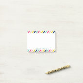 Festival Stripes Post-it® Notes (Op bureau)
