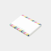 Festival Stripes Post-it® Notes (Schuin)
