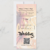 Festival Ticket Palm Wedfest Wedding (Achterkant)