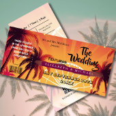 Festival Ticket Palm Wedfest Wedding