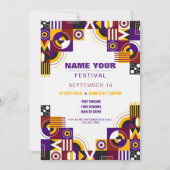 Festival uitnodiging