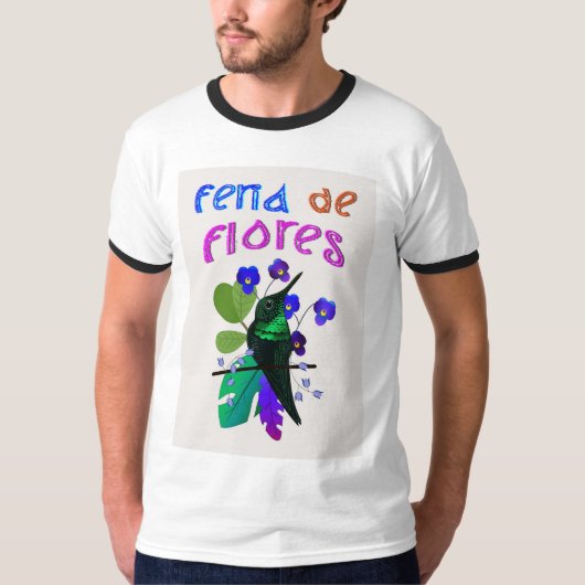 Festival van de bloemen juli Medellin Feria de Flo T-shirt (Voorkant)