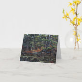 "Festival van de druk van de de notakaart van de Kaart (Gele Bloem)