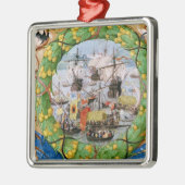 Festival van de Portugese vloot Metalen Ornament (Links)