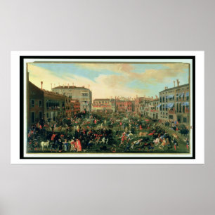Festival van de stieren, Campo San Polo Poster