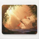 Festival van Dragons Mousepad Muismat (Voorkant)