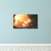 Festival van Draken Verpakt Canvas (Insitu (Houten vloer))