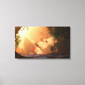 Festival van Draken Verpakt Canvas (Voorkant)