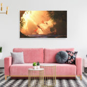 Festival van Draken Verpakt Canvas Afdruk (Insitu (Woonkamer))