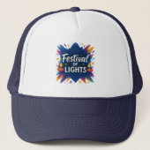 Festival van het licht | Diwali Celebration Custom Trucker Pet (Voorkant)