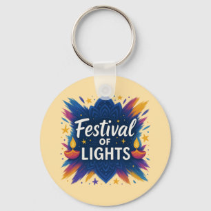 Festival van het licht Diwali Celebration Sleute Sleutelhanger