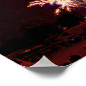 Festival van het Vuurwerk in Bay City - 2021 Poster (Hoek)