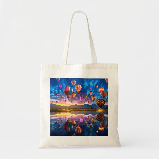 Festival van heteluchtballonnen tote bag (Voorkant)
