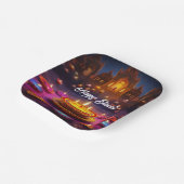 Festival van Lichten: Diwali Feesten Papieren Bordje (Gebogen)