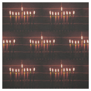 Festival van Lights Hanukkah Fabric Stof