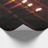 Festival van Lights Menorah Cadeaupapier (Hoek)