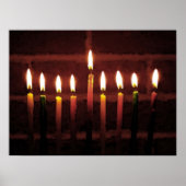 Festival van Lights Menorah Poster (Voorkant)
