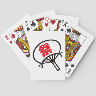 Festival waaier pokerkaarten