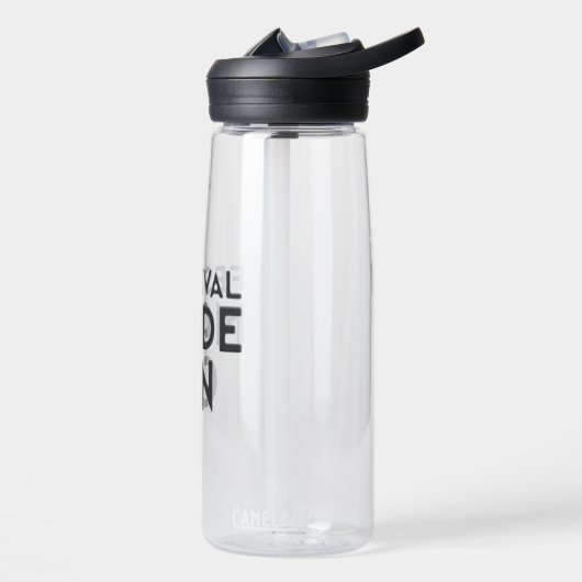 Festivalmodus Aan Krachtige Statement Ontwerp Waterfles (Links)