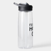 Festivalmodus Aan Krachtige Statement Ontwerp Waterfles (Rechts)