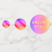 FESTIVATE confetti bij ZONSONDERGANG IN BRAND (Achterkanten)