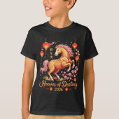 Festive 2026 Horse Lady Hooves Of Destiny Zodiac G T-shirt (Voorkant)