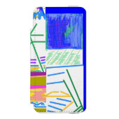 Festive Abstract Incipio iPhone Portemonnee Hoesje (Voorkant Agenda)