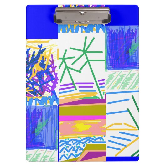 Festive Abstract Klembord (Voorkant)