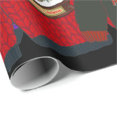 Festive Add Company Logo Ugly kerstSweater Cadeaupapier (Rol Hoek)