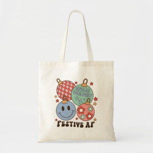 Festive AF Kerstmis Tote Bag