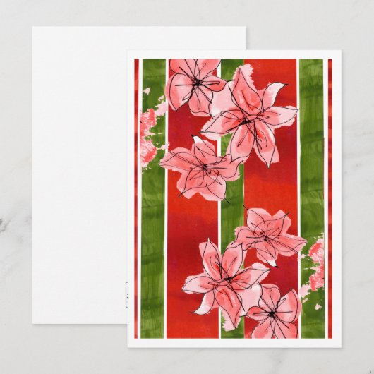 FESTIVE AND FUN CHRISTMAS CARD FEESTDAGENKAART (Voorkant / Achterkant)