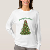 Festive and Fun KerstTree T-shirt (Voorkant)
