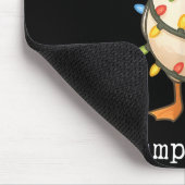 Festive And Mpy Goose Santa Hat Xmas Light Matchin Muismat (Hoek)