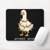 Festive And Mpy Goose Santa Hat Xmas Light Matchin Muismat (Met muis)