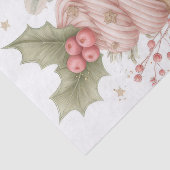 Festive and Vintage Style Christmas Cupcake Tissuepapier (Detail)