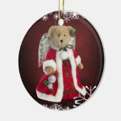 Festive Angel Teddy Bear Ornament (Links)