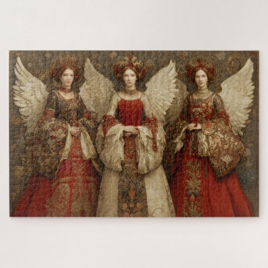 Festive Angels Legpuzzel (Horizontaal)