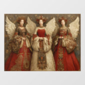 Festive Angels Raamsticker (Vel)