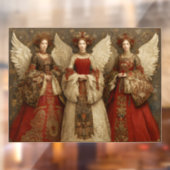 Festive Angels Raamsticker (Vel 2)