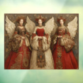 Festive Angels Raamsticker (Vel 3)