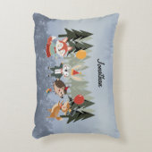 Festive animals accent kussen (Voorkant(Verticaal))