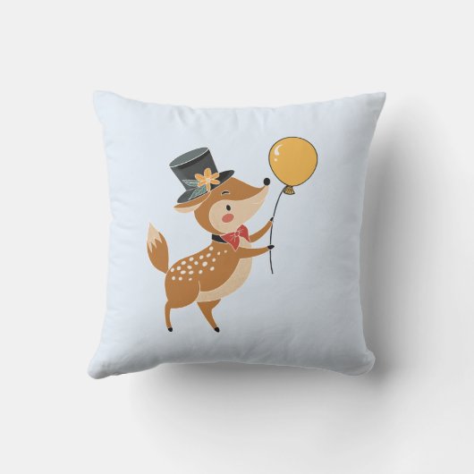 Festive animals - Fawn Kussen (Achterkant)