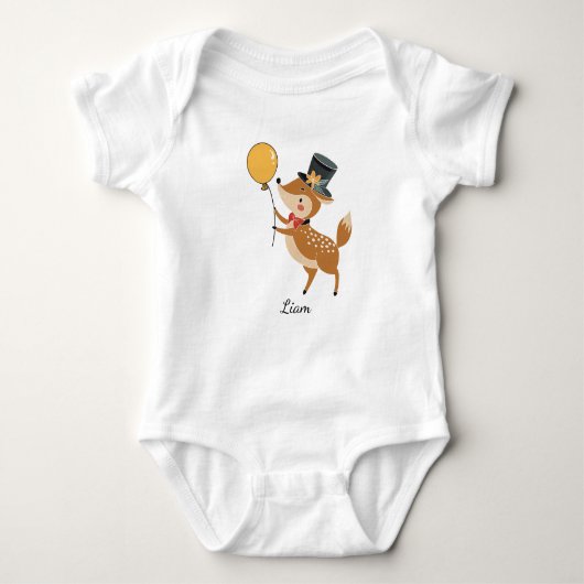 Festive animals - Fawn Romper (Voorkant)