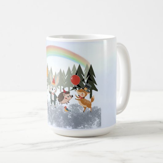 Festive animals koffiemok (Voorkant rechts)