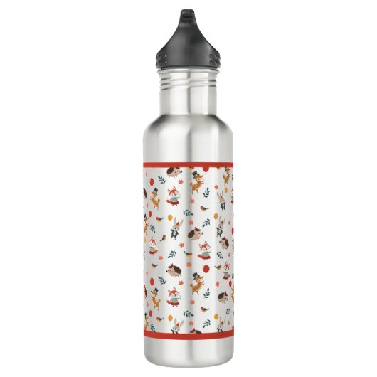 Festive animals waterfles (Rechts)