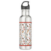 Festive animals  waterfles  (Voorkant)